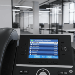 ip phone with Call Recording & Logs features
