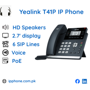 Yealink SIP T41P IP Phone in Pakistan